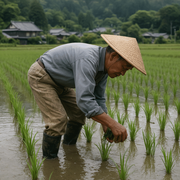 Jak wygląda praca rolnika w Japonii