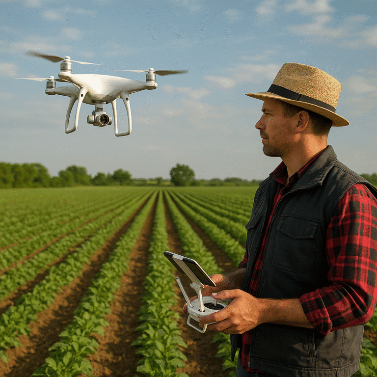 Jak rolnicy wykorzystują drony do monitorowania upraw