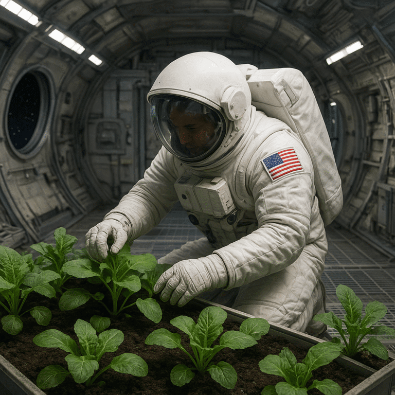 Rolnictwo w kosmosie – eksperymenty NASA z uprawami