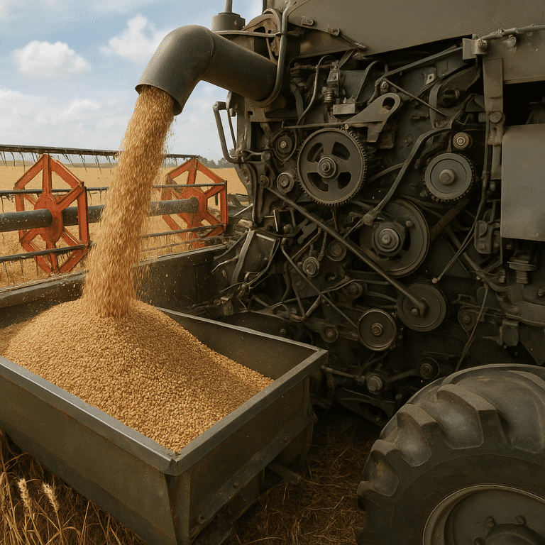 Jak działa kombajn od środka