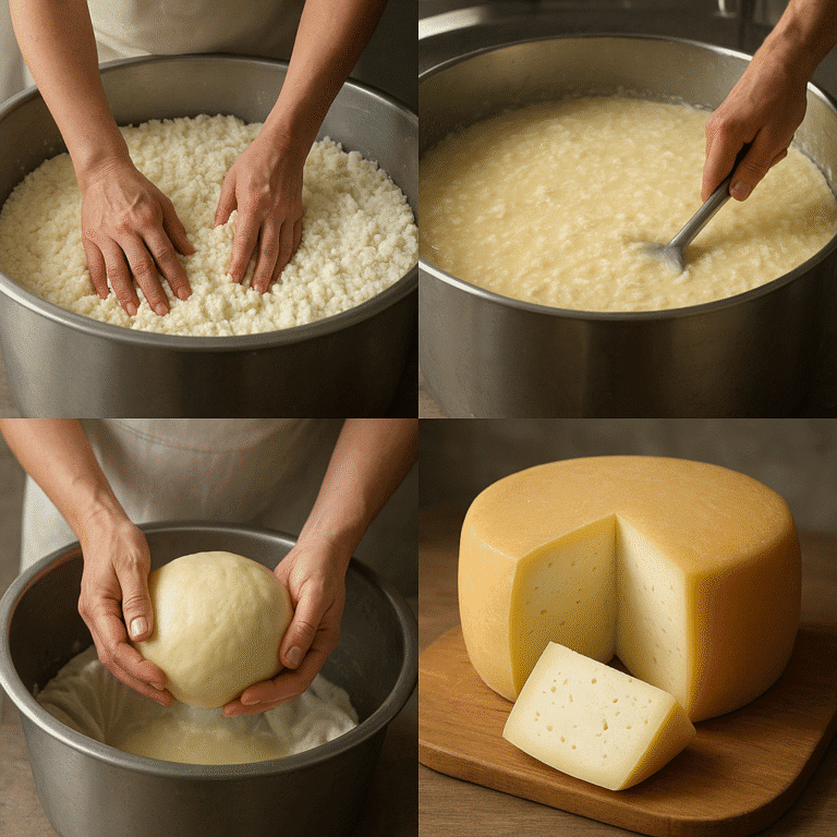 Jak powstaje ser krok po kroku