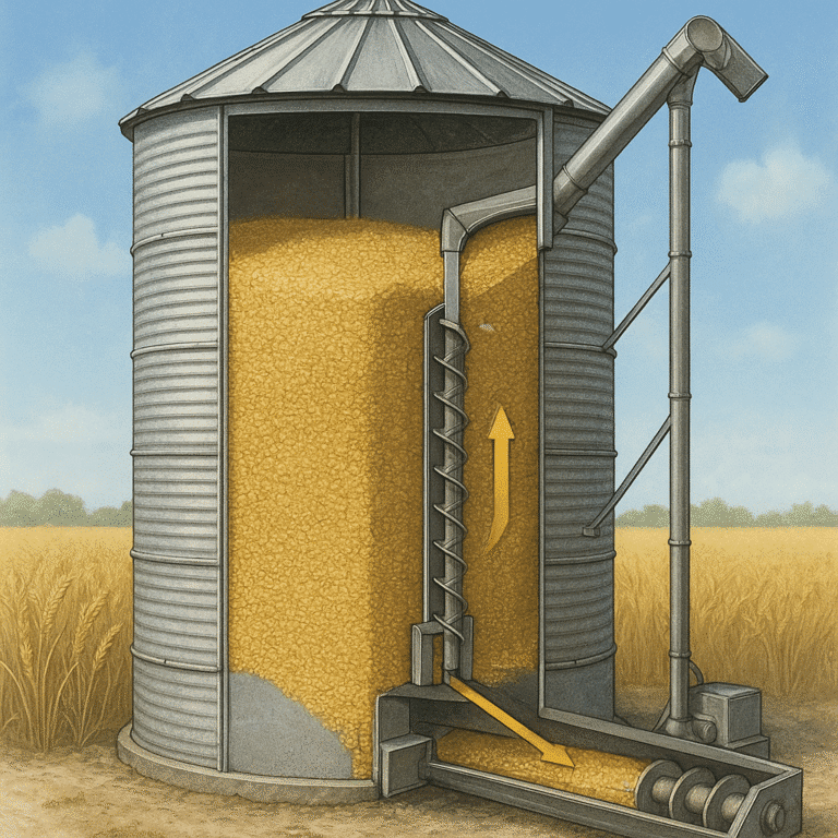 Jak działa silos zbożowy