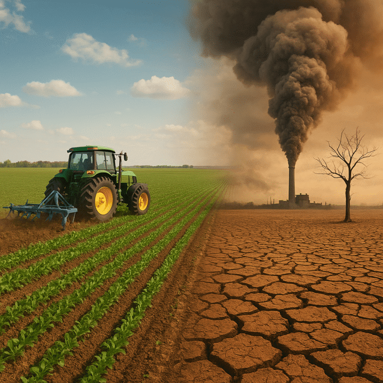 Jak rolnictwo wpływa na zmianę klimatu