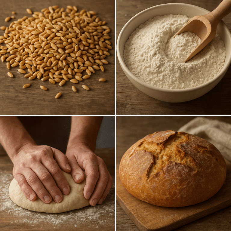 Jak powstaje mąka od ziarna do chleba