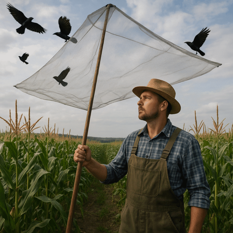 Jak rolnicy chronią swoje plony przed ptakami