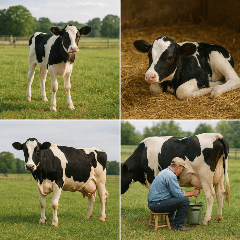 Jak wygląda cykl życia krowy mlecznej