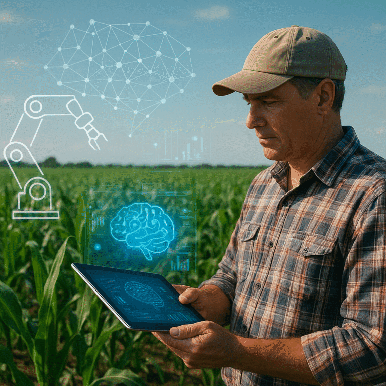 Jak rolnicy wykorzystują sztuczną inteligencję