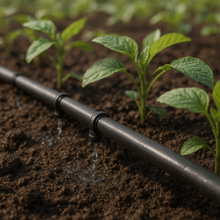 Jak działa system nawadniania kropelkowego