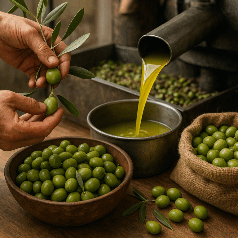 Jak powstaje oliwa z oliwek