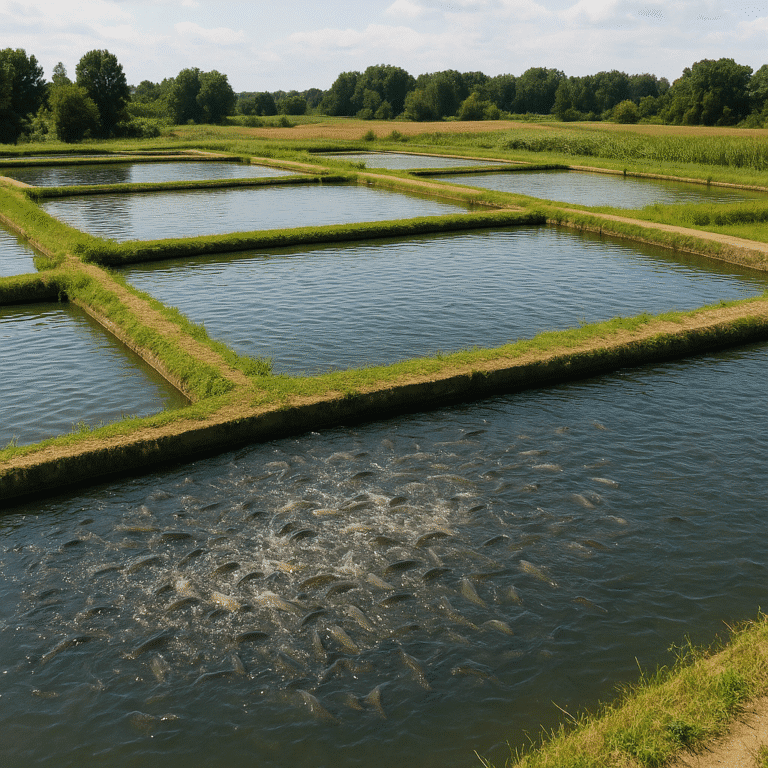 Jak wygląda hodowla ryb w stawach