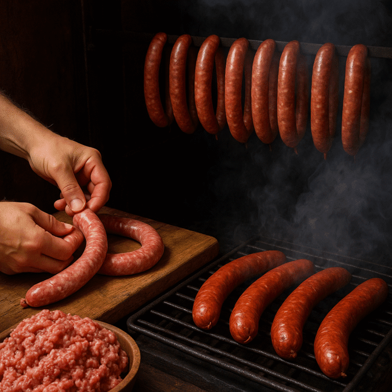 Jak powstaje wędzona kiełbasa