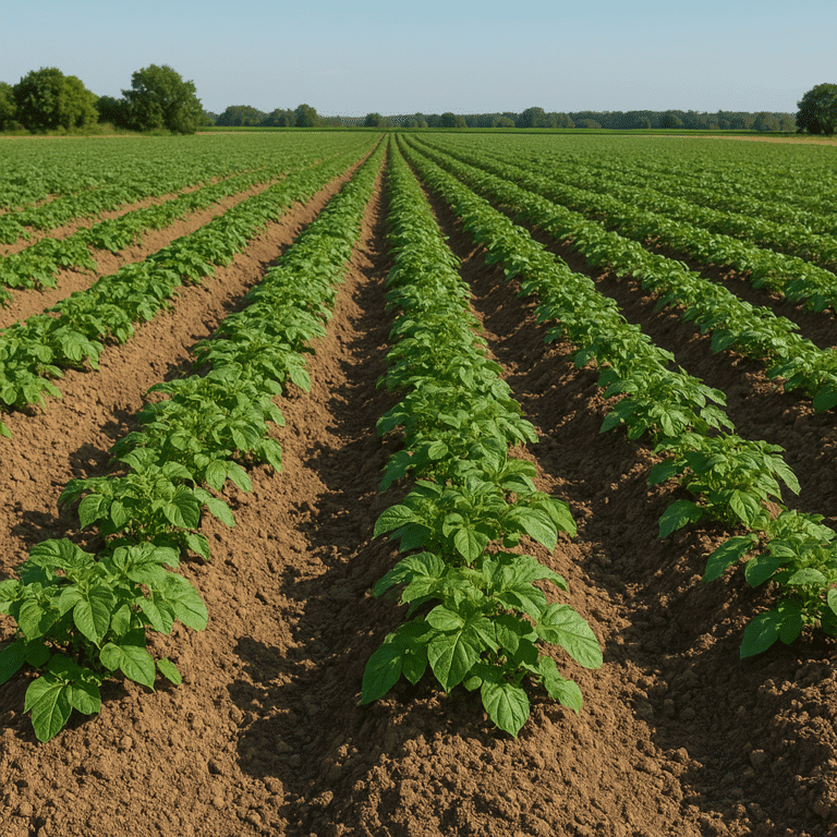 Jak wygląda uprawa ziemniaków przemysłowych