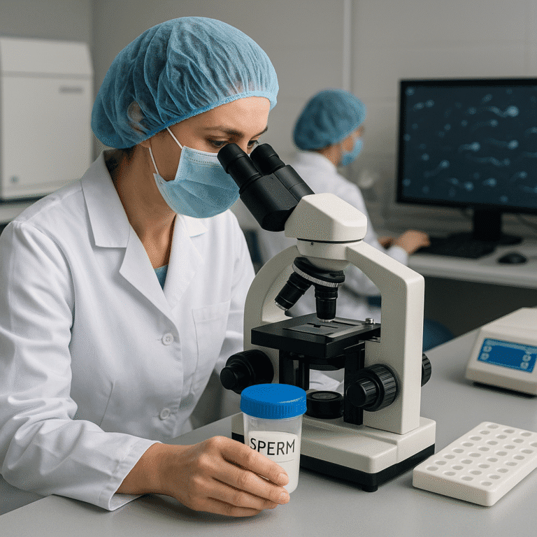 Jak działa laboratorium nasienne